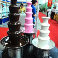 4 & 5 Tiers Large Commercial Chocolate Fountain Machine for sales