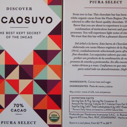 Cacaosuyo Piura 70%