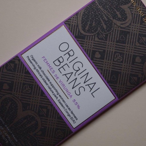 Original Beans Femmes de Virunga dark milk 55%
