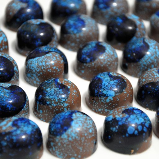 Gaudy, our Baileys truffles