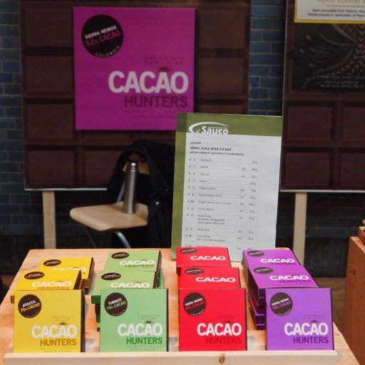 Cacao Hunters at El Sauco booth