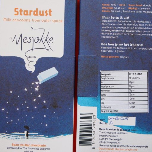 Mesjokke Stardust Milk 45%