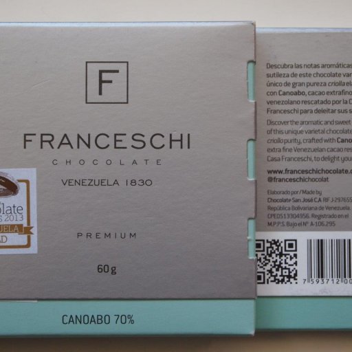 Franceschi Chocolate Venezuela Canoabo 70%