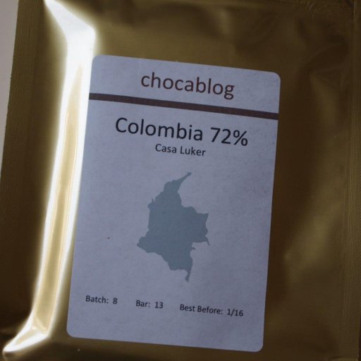 Chocablog Colombia 72% Casa Luker