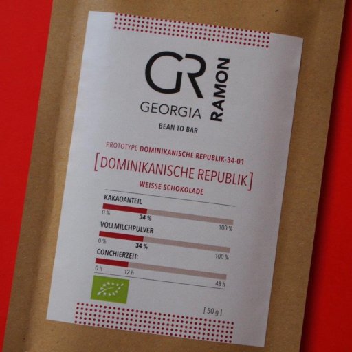 Georgia Ramon Dominican Republic White Chocolate 34%