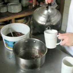 Making Cocoa Tea w/Chloe